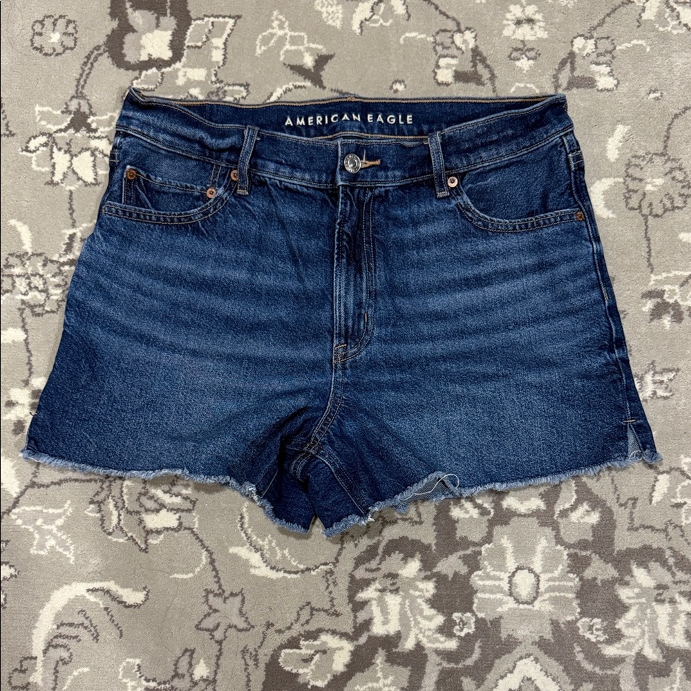 American Eagle Outfitters Dark Blue Jean Shorts